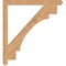 Ekena Millwork Merced Arts & Crafts Smooth Bracket, Western Red Cedar, 3 1/2"W x 44"D x 48"H BKT04X44X48MRC03SWR - alternate 3